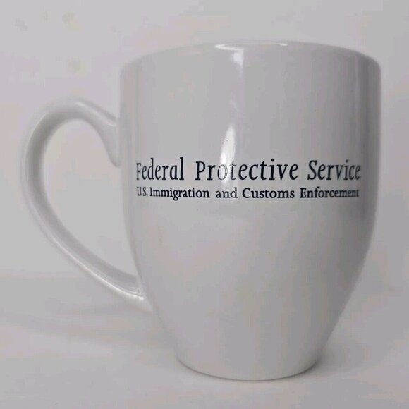 US Department of Homeland Security Mug Federal Protective Service ICE 15oz Cup - Picture 3 of 9